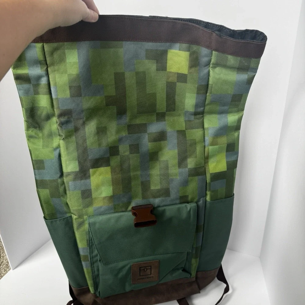 Minecraft Premium Explorer Rolltop Backpack New NWT